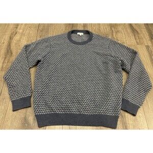 Peter Millar Oslo Norwegian Crew Sweater Men's XL Merino Cashmere Knit